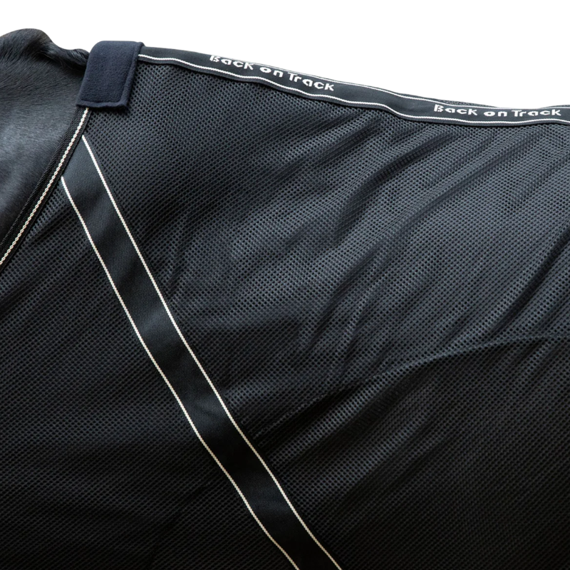 Back On Track - Sienna black mesh shirt 