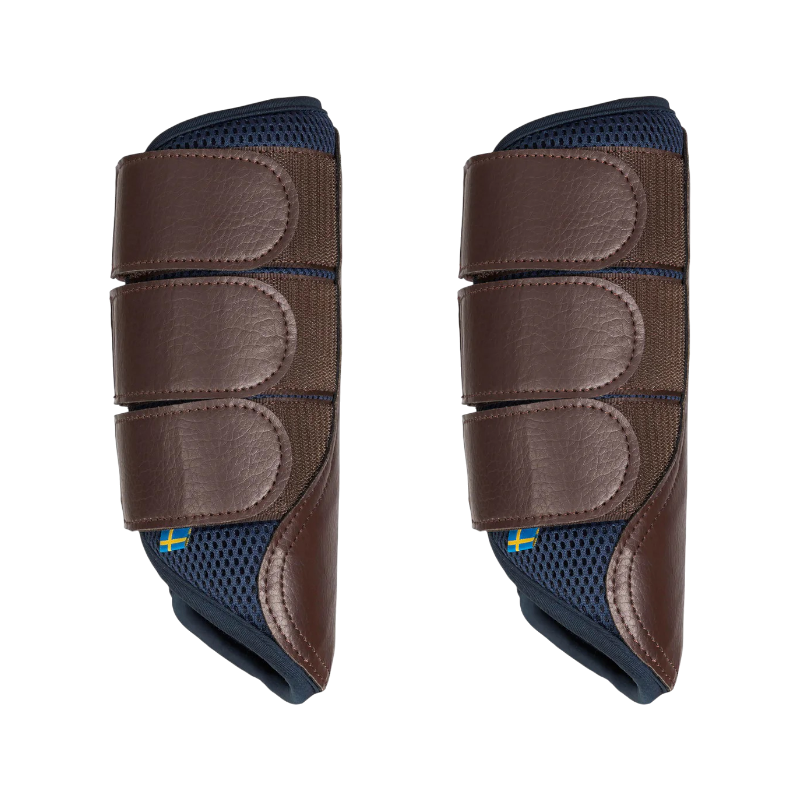 Back On Track - Guêtres souples 3D Mesh Airflow bleu (x2)