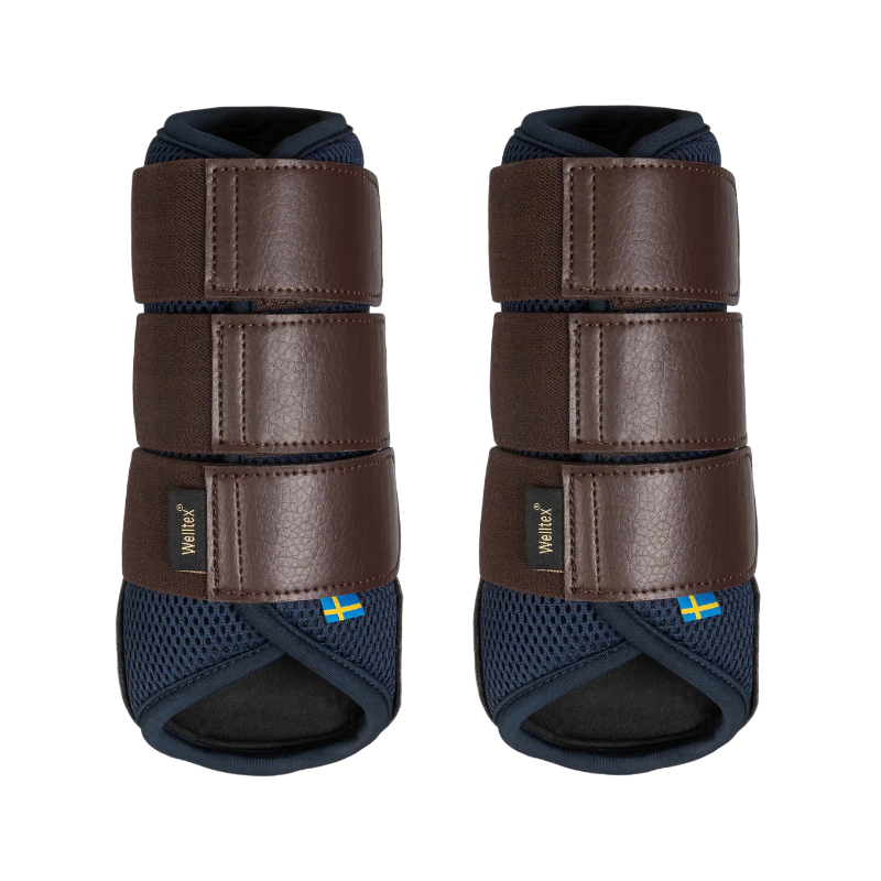 Back On Track - Guêtres souples 3D Mesh Airflow bleu (x2)