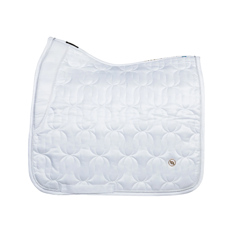 Back On Track - Deep Nights white dressage rug 