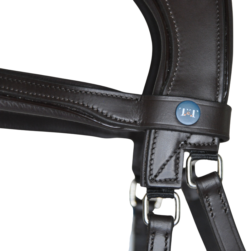 TdeT - Essentiële Comfort Hoofdstel zonder neusriem donkerbruin 