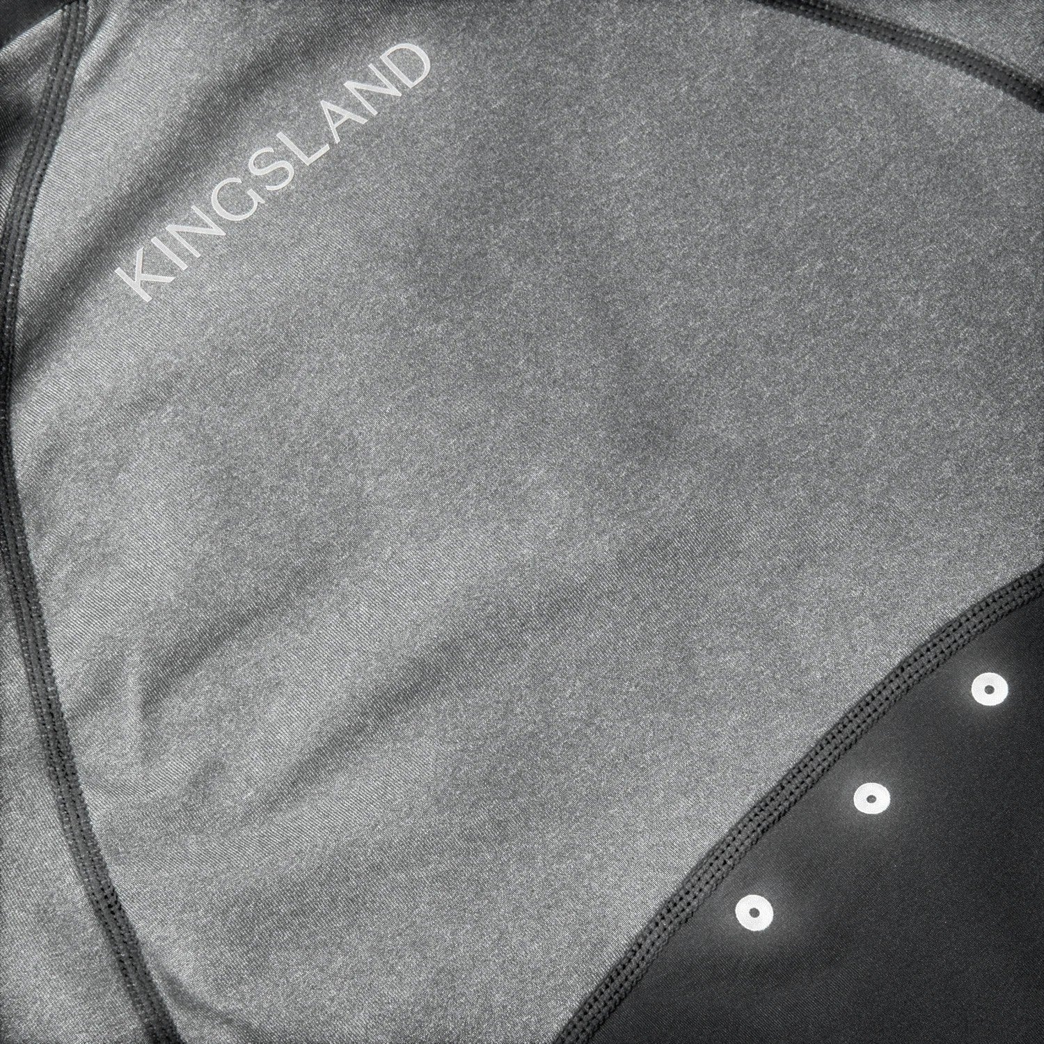 Kingsland - Baselayer lange mouwen kind KLValli zwart 