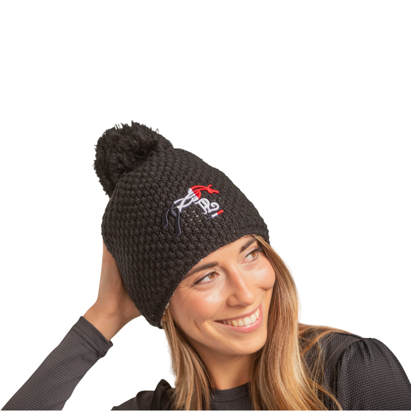 Pénélope - Women's black Timy hat 