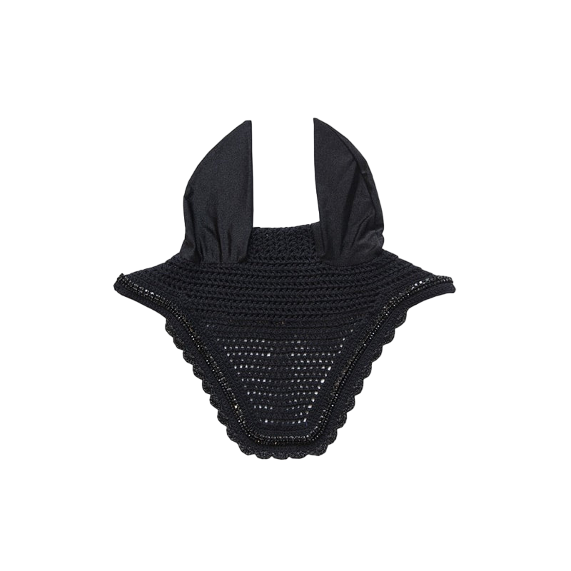 Kentucky Horsewear - Bonnet anti-bruit Wellington Stone & Pearl noir | - Ohlala