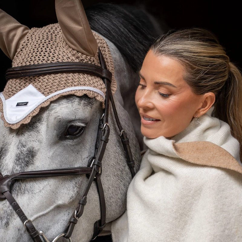 Equestrian Stockholm - Bonnet pour chevaux Sand
