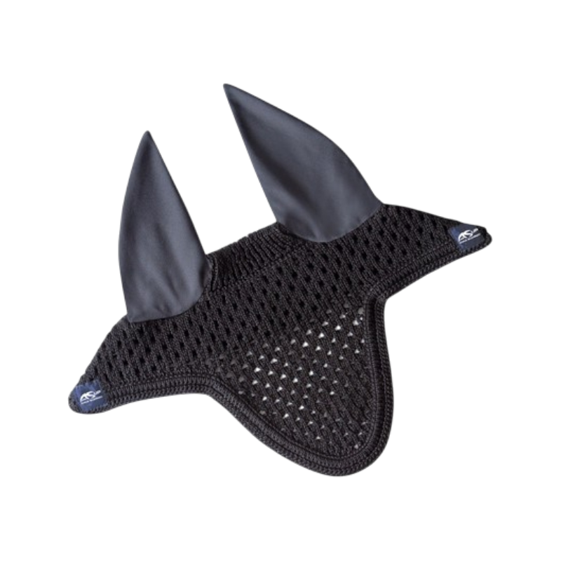 Anna Scarpati - Black Zueg horse bonnet 