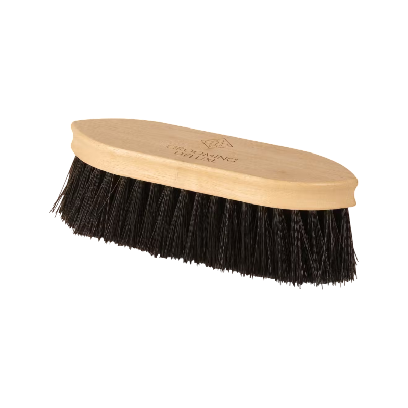 Grooming Deluxe - Bouchon en bois à poils courts et durs noir