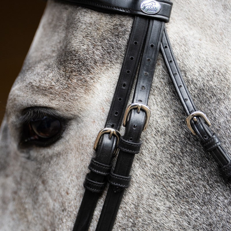 Jump'In - Bridon muserolle combinée Evolution noir