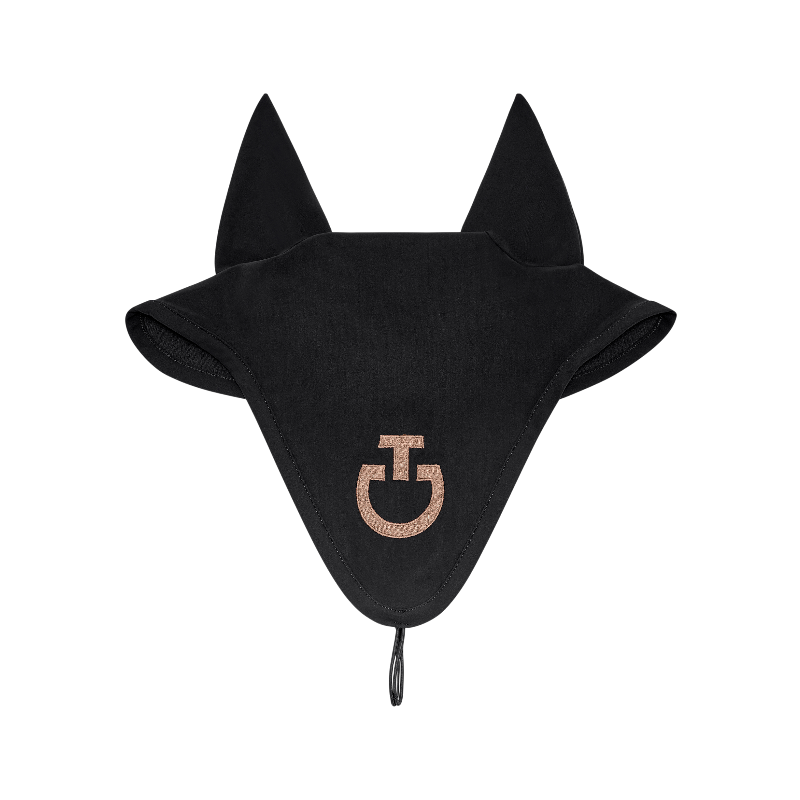 Cavalleria Toscana - Bonnet pour chevaux long noir/ toffee | - Ohlala