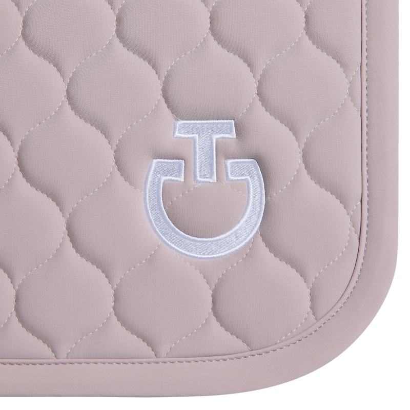 Cavalleria Toscana - Tapis de dressage Circular Quilted Jersey violet ice | - Ohlala