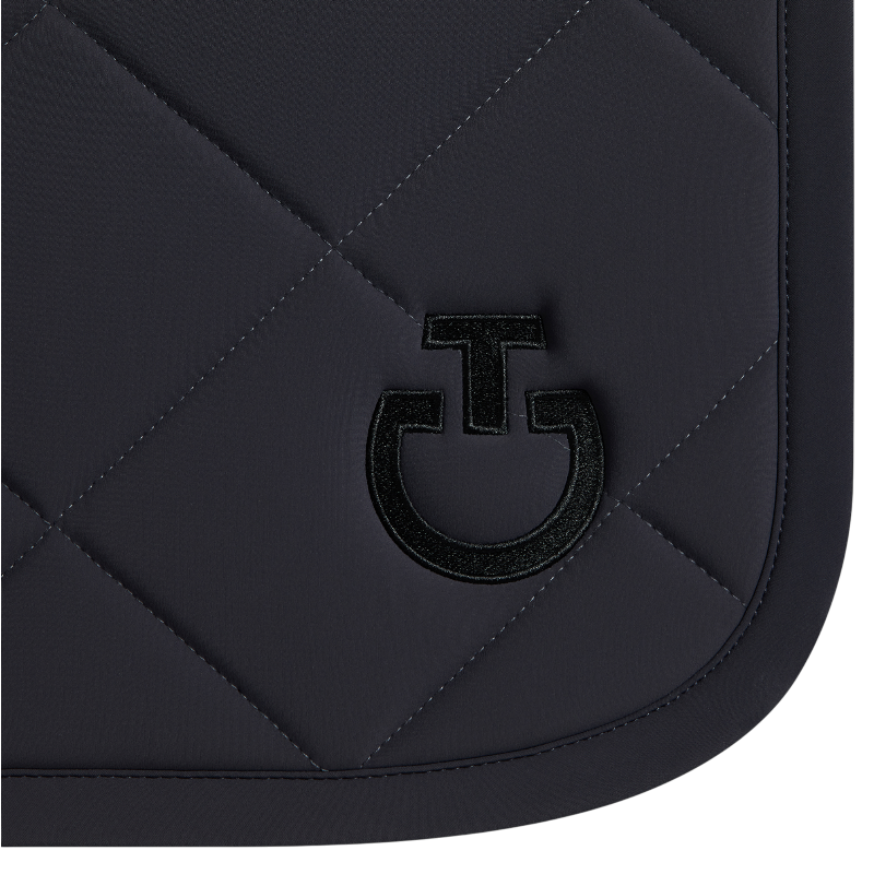 Cavalleria Toscana - Tapis de dressage Diamond Quilted Jersey ocean blue | - Ohlala