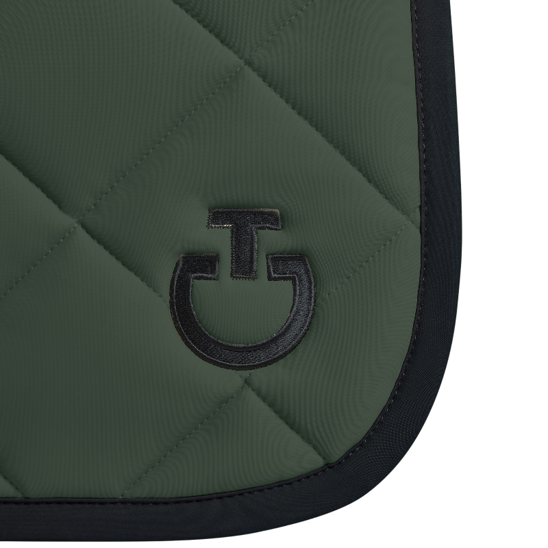 Cavalleria Toscana - Tapis de dressage Diamond Quilted jungle green | - Ohlala
