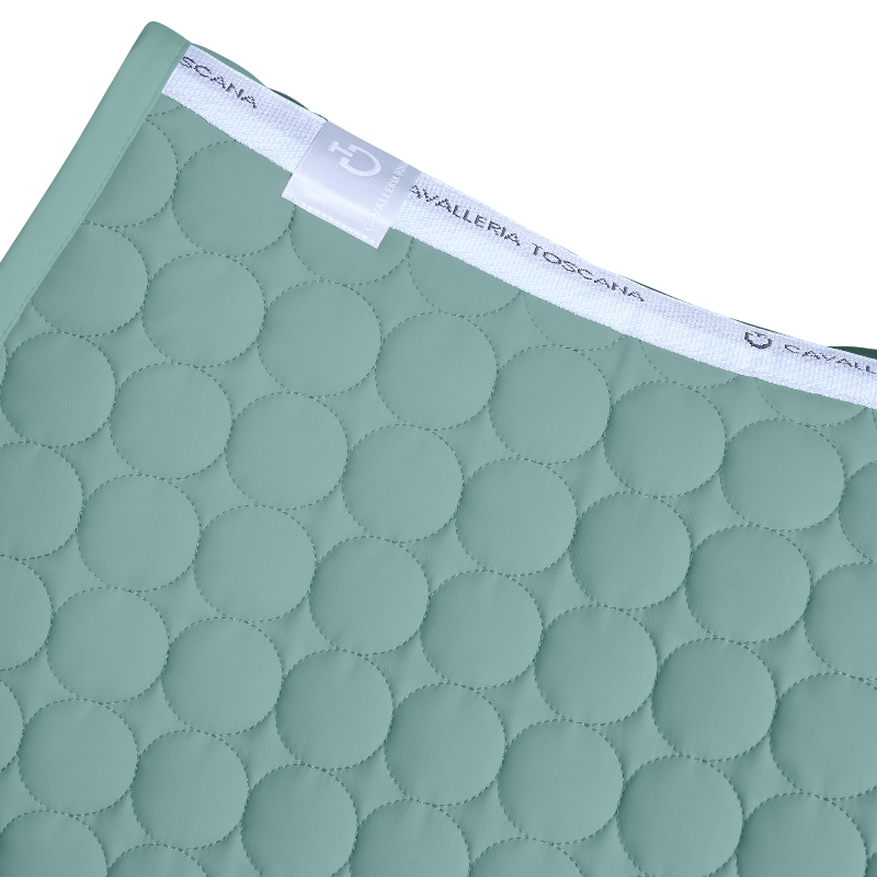 Cavalleria Toscana - saddle pad Circle Quilted mint green 