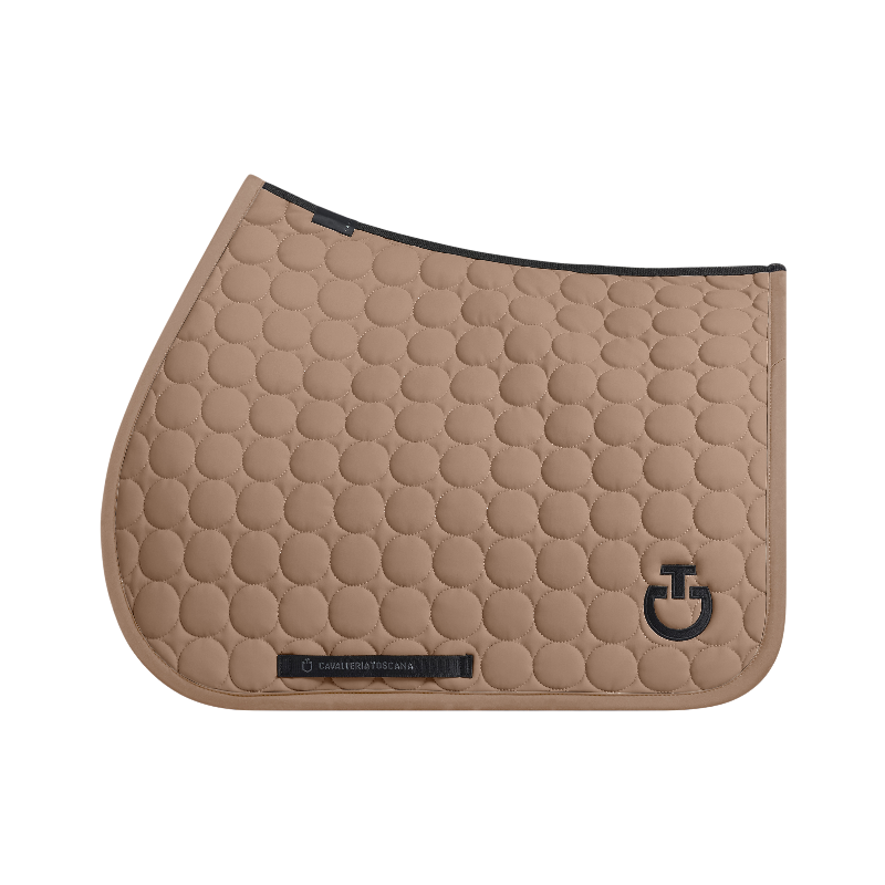 Cavalleria Toscana - Tapis de selle Circle noisette | - Ohlala