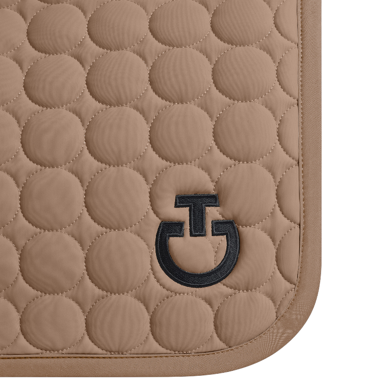 Cavalleria Toscana - Tapis de selle Circle noisette | - Ohlala