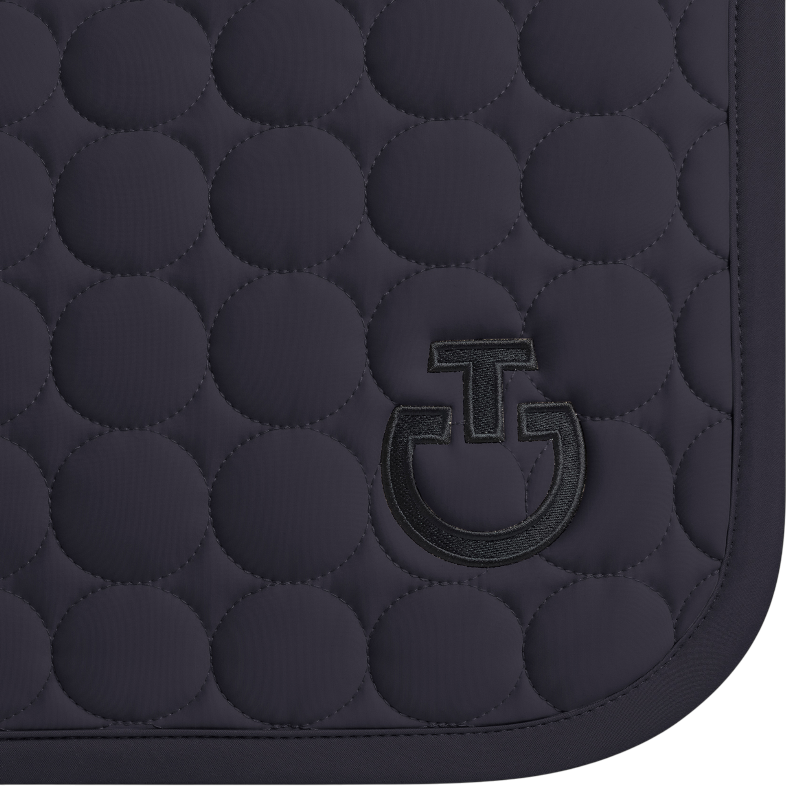 Cavalleria Toscana - Tapis de selle Circle ocean blue | - Ohlala