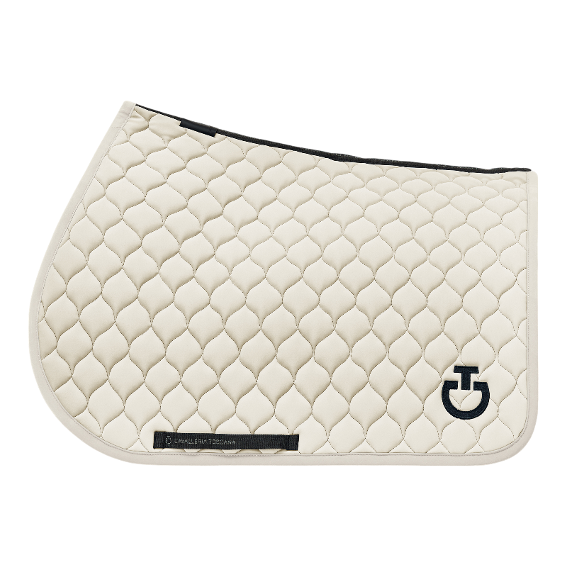 Cavalleria Toscana - Tapis de selle Circular Quilted vanille