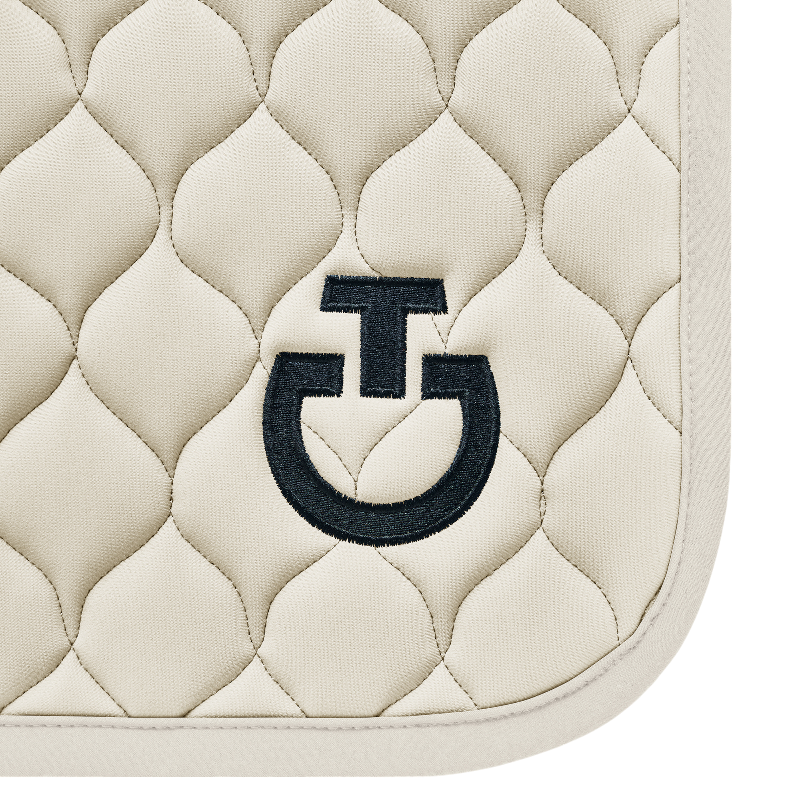 Cavalleria Toscana - Tapis de selle Circular Quilted vanille