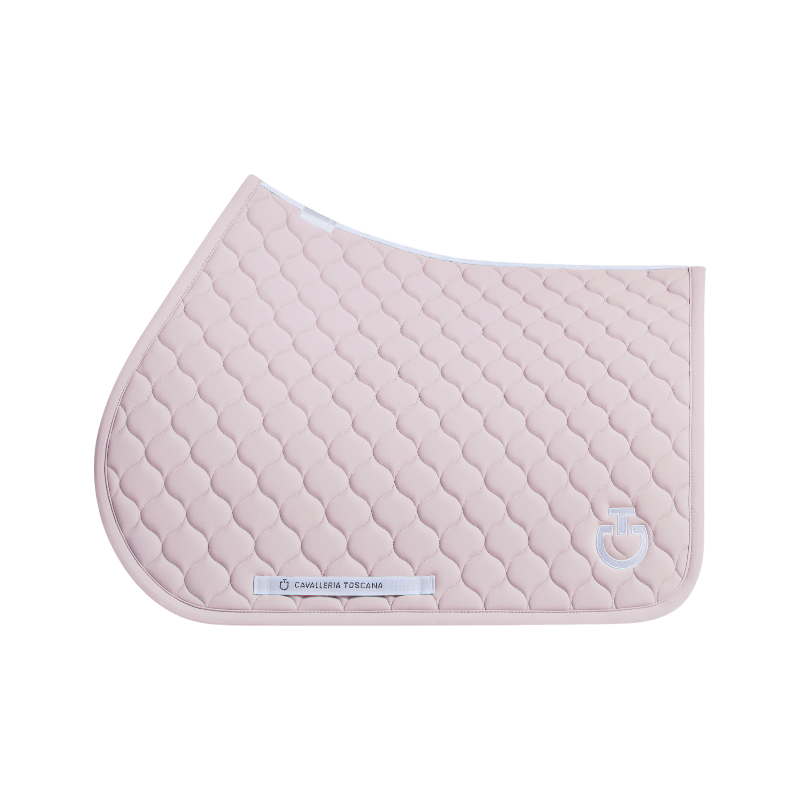 Cavalleria Toscana - Tapis de selle Circular Quilted violet ice | - Ohlala