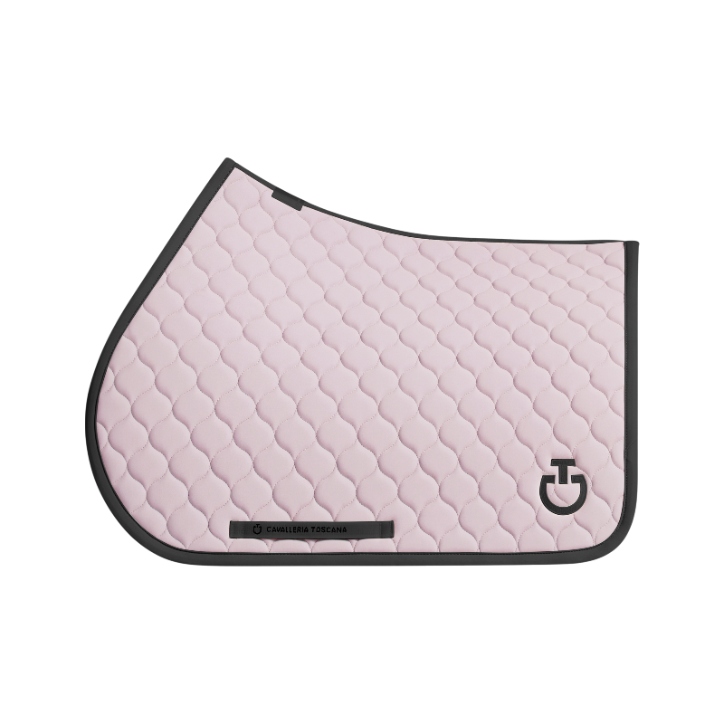 Cavalleria Toscana - Tapis de selle Circular Quilted violet ice/ noir | - Ohlala