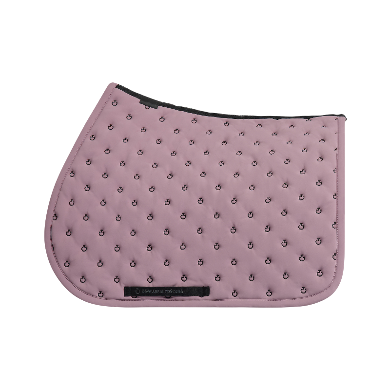 Cavalleria Toscana - Tapis de selle Embrodery Quilted lilas | - Ohlala