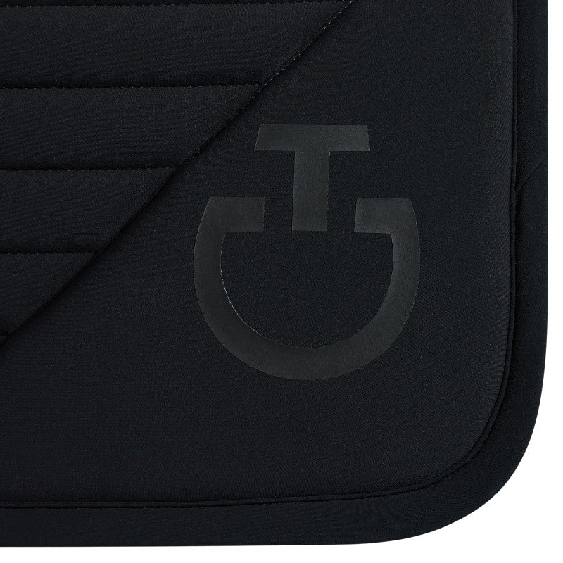 Cavalleria Toscana - Tapis de selle Logo Print Jersey noir | - Ohlala