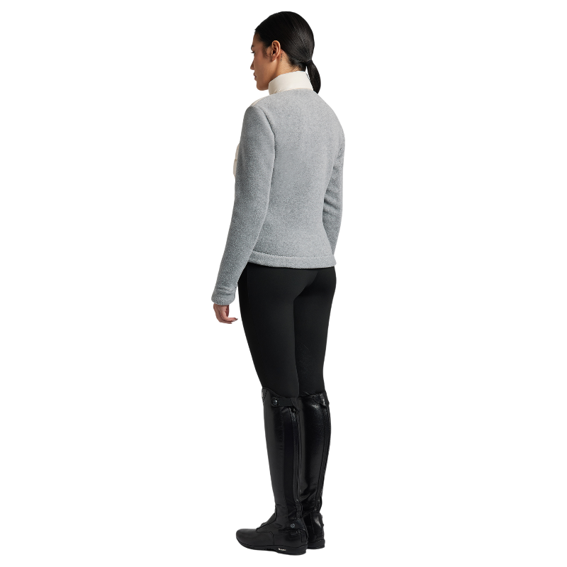 Cavalleria Toscana - Veste manches longues femme Nylon and Fleece vanille | - Ohlala