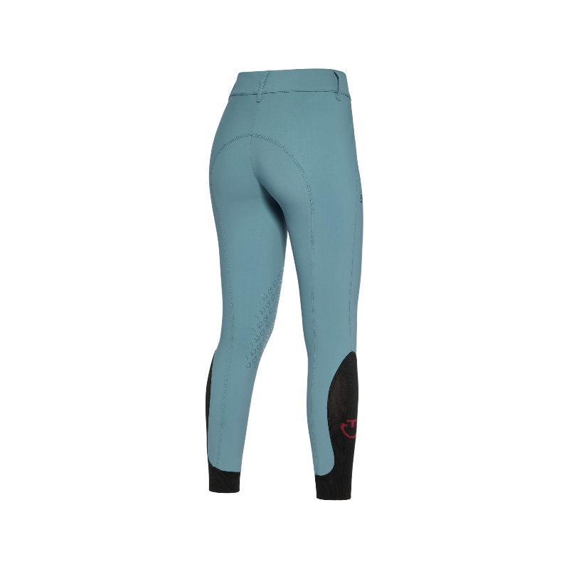 Cavalleria Toscana - Pantalon d'équitation femme Americain taille haute peacook green | - Ohlala