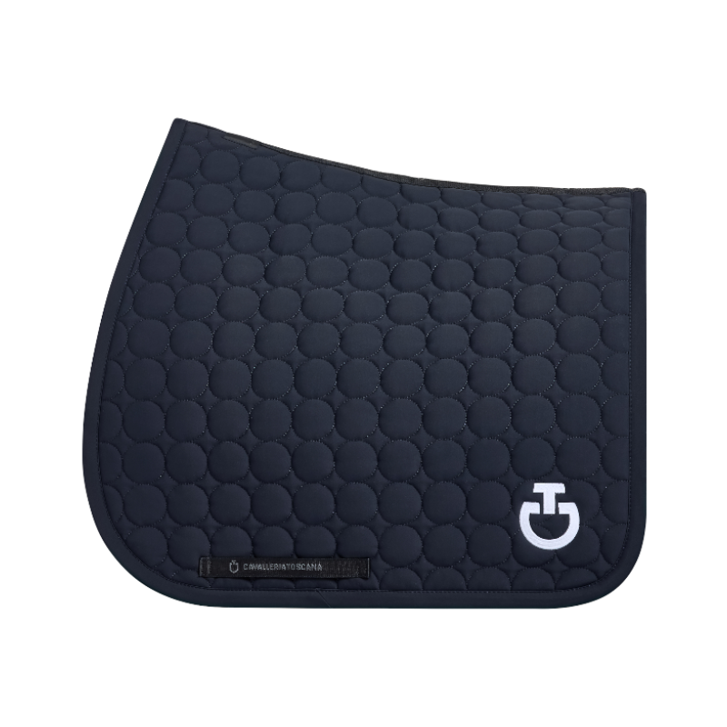 Cavalleria Toscana - Tapis de selle Circle Quilted marine