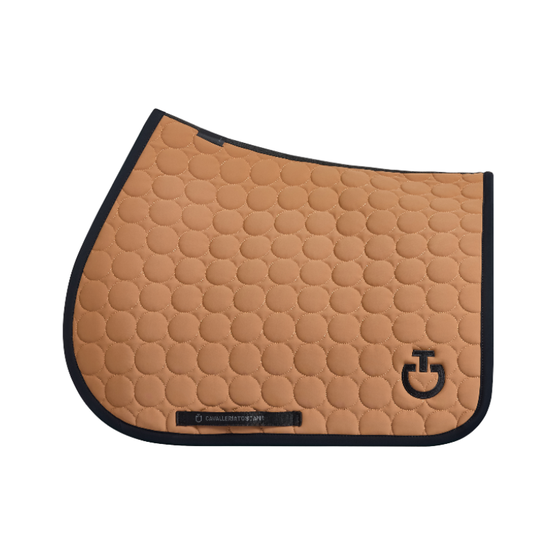 Cavalleria Toscana - Tapis de selle Circle Quilted caramel