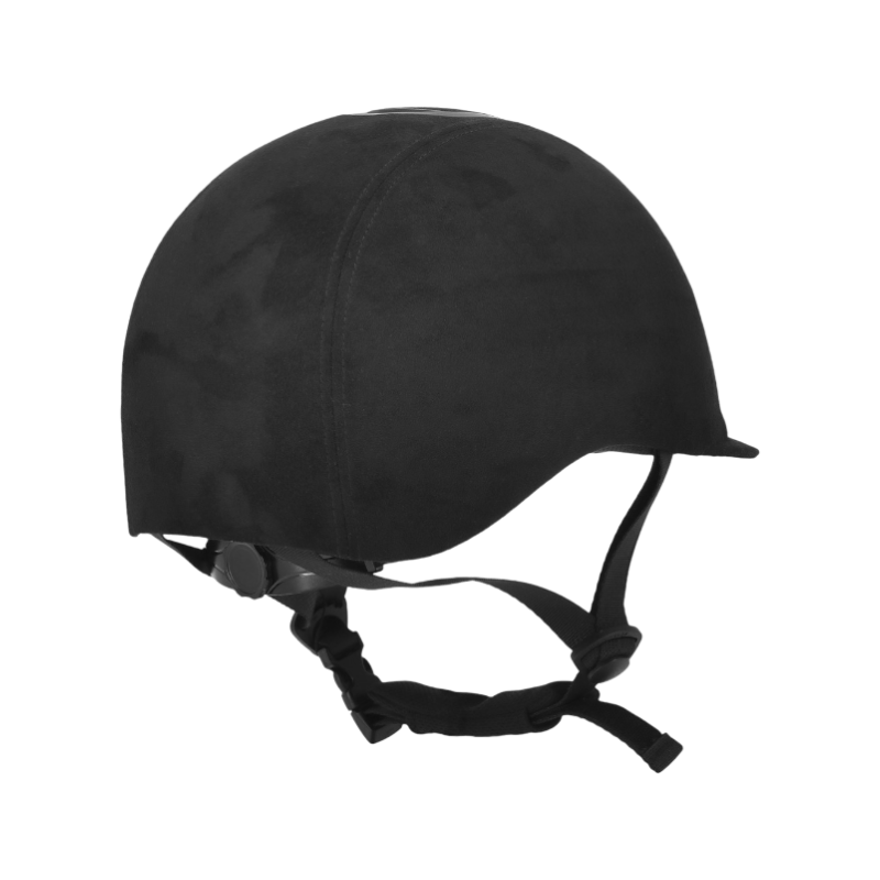 Choplin - Casque d'équitation Aero Velvet noir mat