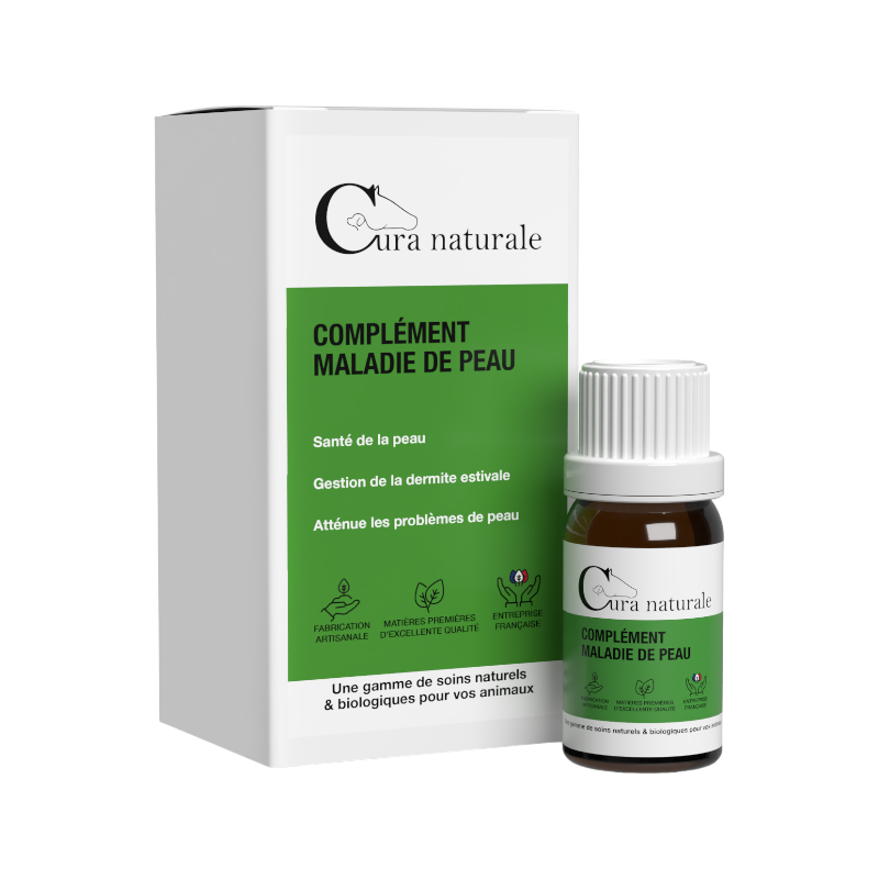 Cura Naturale - Complément alimentaire pour chiens et chats maladie de peau | - Ohlala