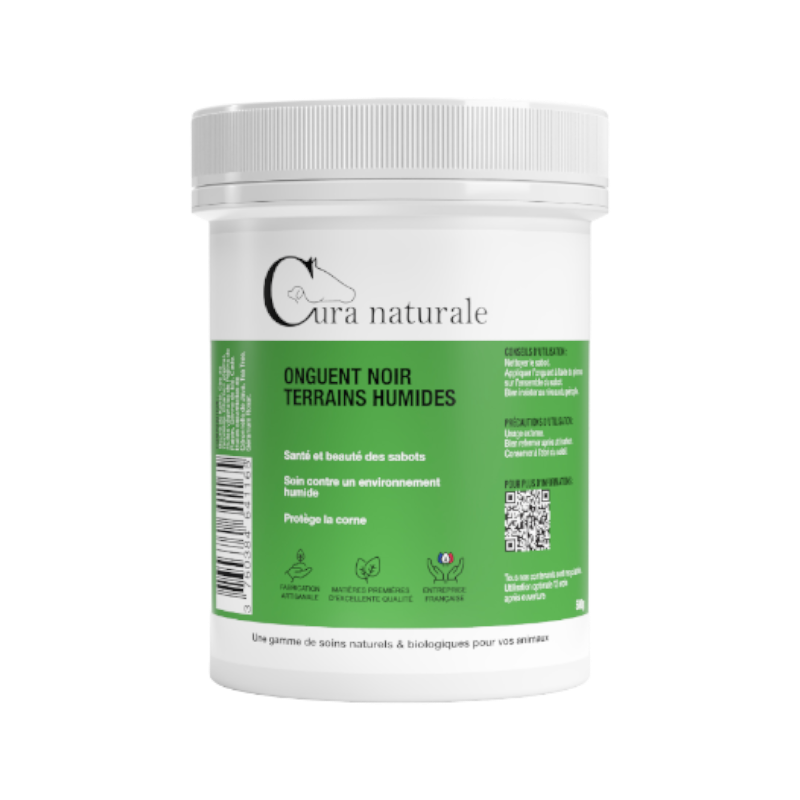 Cura Naturale - Onguent Terrains Humides noir