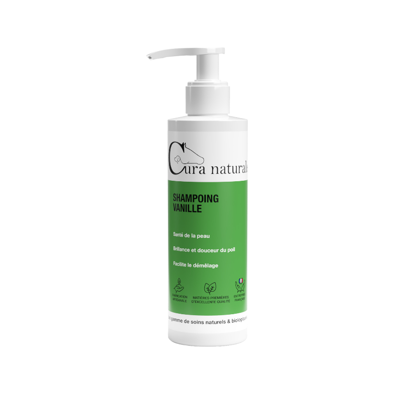 Cura Naturale - Shampoing pour chevaux à la vanille | - Ohlala