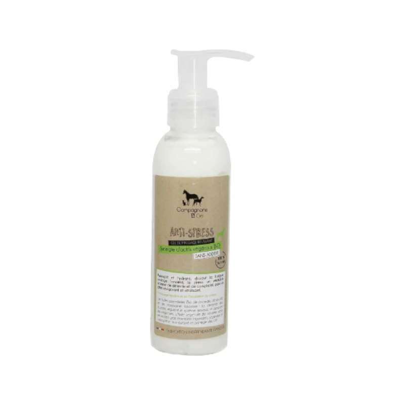 Compagnons & Cie - Gel massant pour chiens Anti-stress