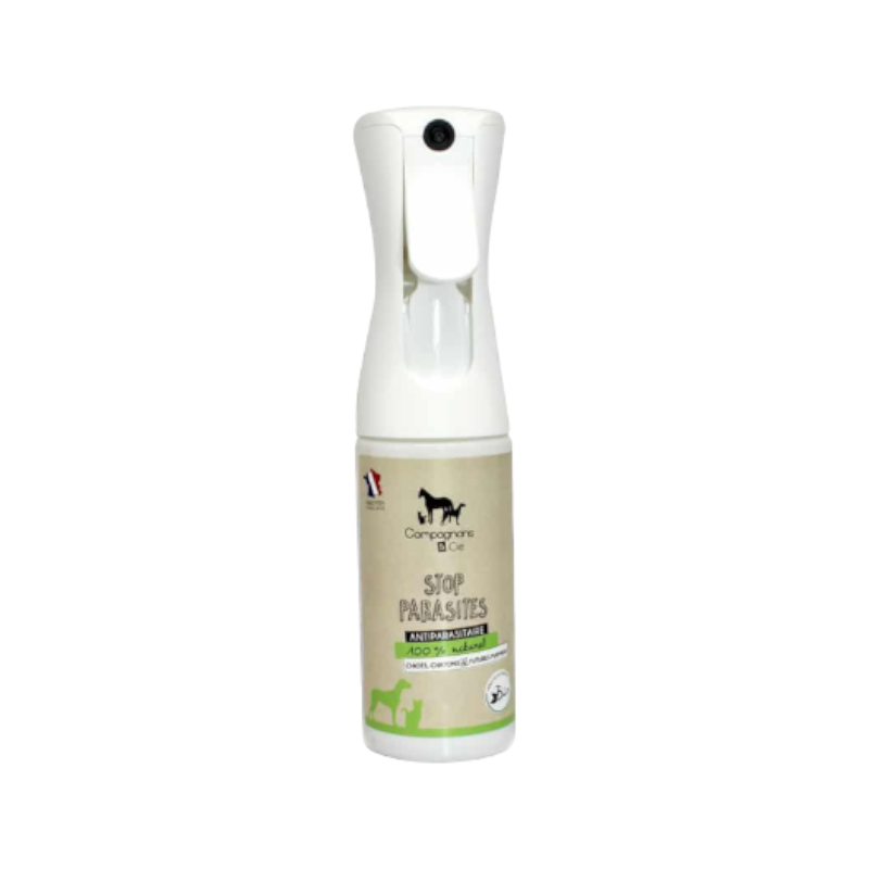 Compagnons & Cie - Spray anti-parasitaires Stop Parasites chiots, chatons et futures mamans