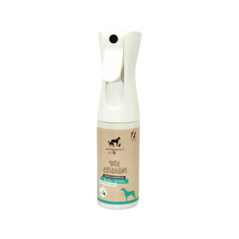 Compagnons & Cie - Spray anti-parasitaires Stop Parasites chiens d'extérieur et sportifs