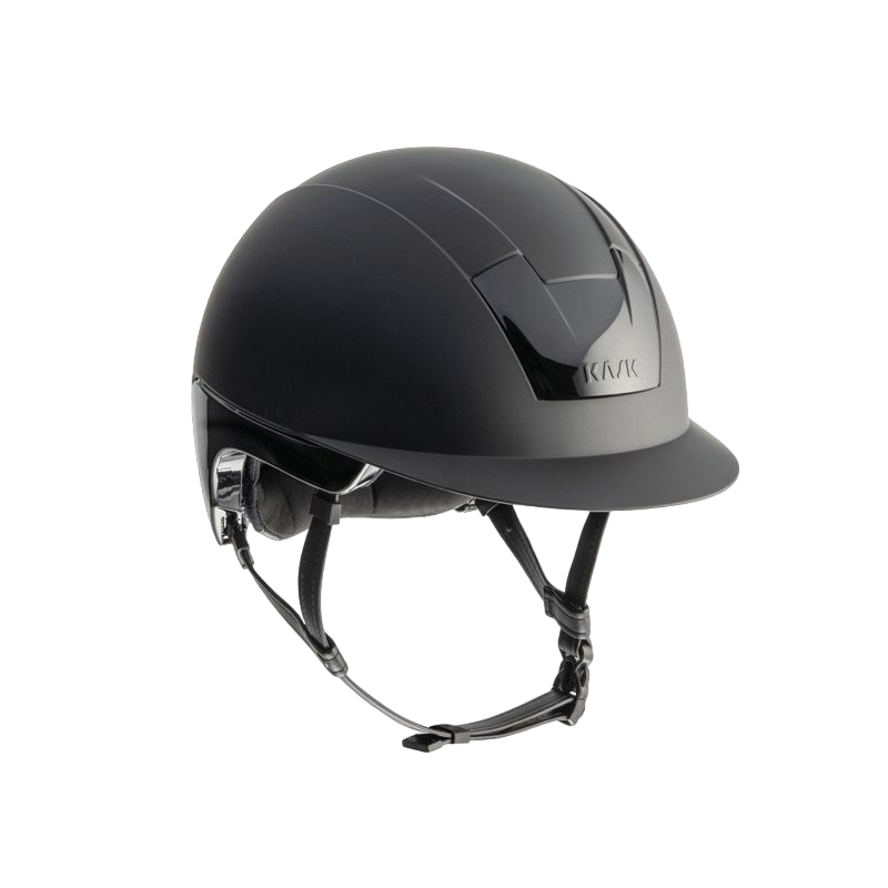 Kask - Casque d'équitation Kooki noir mat | - Ohlala