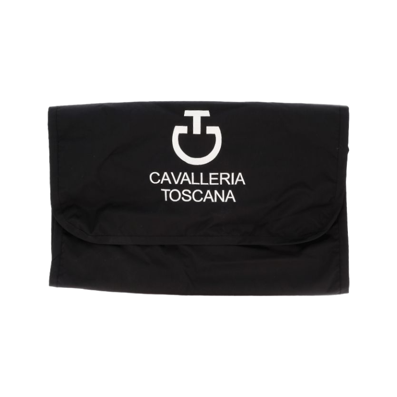 Cavalleria Toscana - Sac à bandes imperméable noir logo blanc | - Ohlala