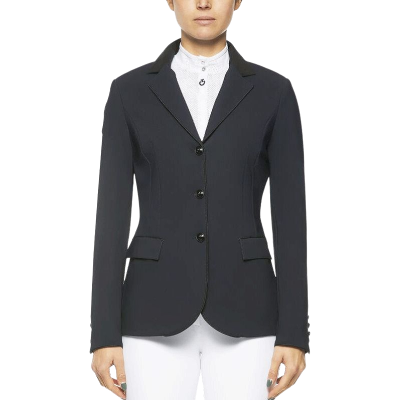 Cavalleria Toscana - Veste de concours femme Grand Prix marine | - Ohlala