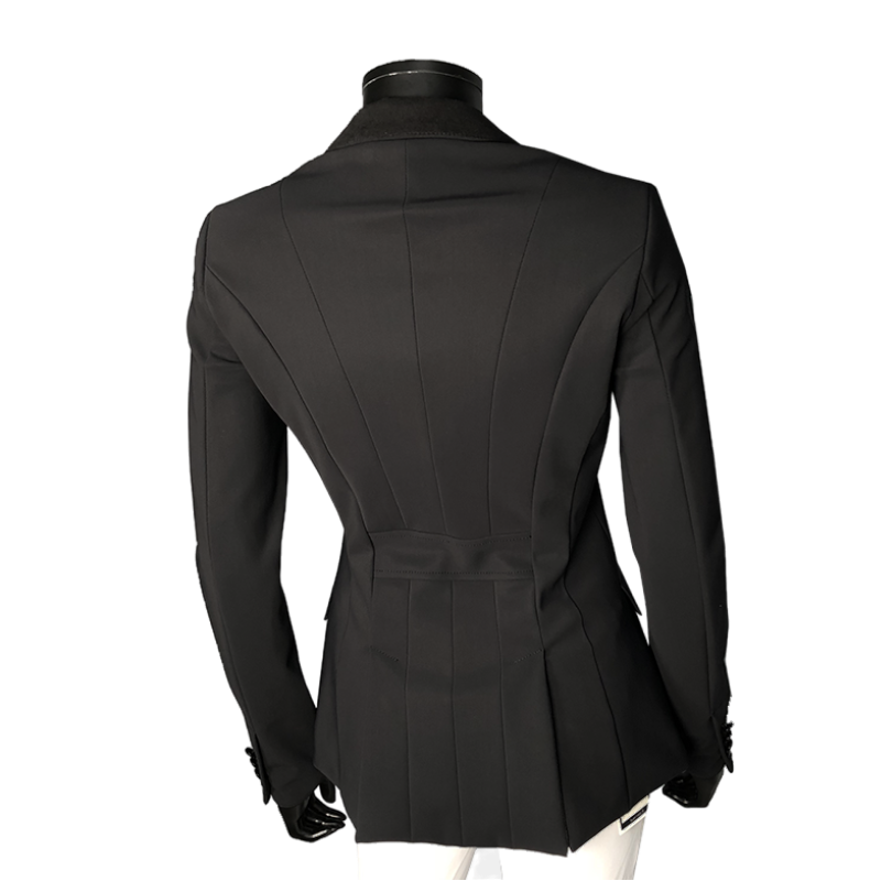 Cavalleria Toscana - Veste de concours femme Grand Prix noir | - Ohlala