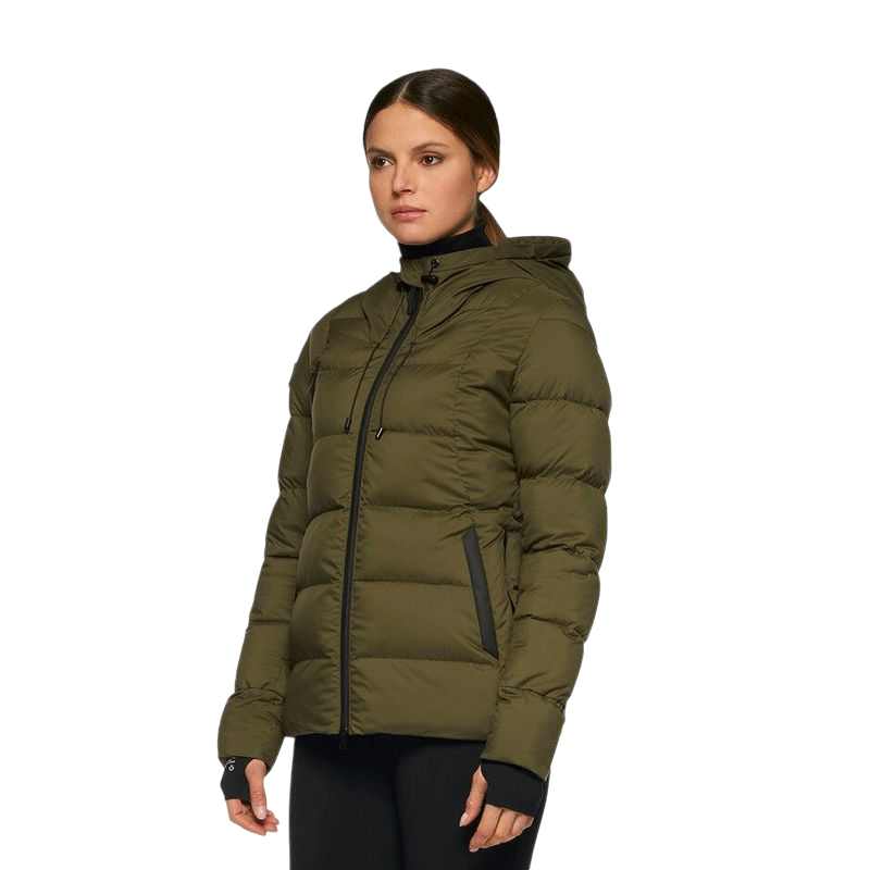 Cavalleria Toscana - Doudoune en nylon matelassé femme foliage green