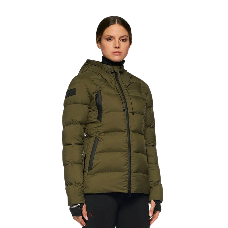 Cavalleria Toscana - Doudoune en nylon matelassé femme foliage green