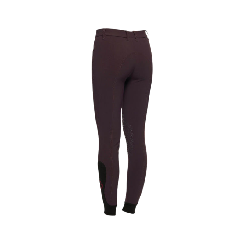 Cavalleria Toscana - Unisex children's riding pants Logo CT blueberry
