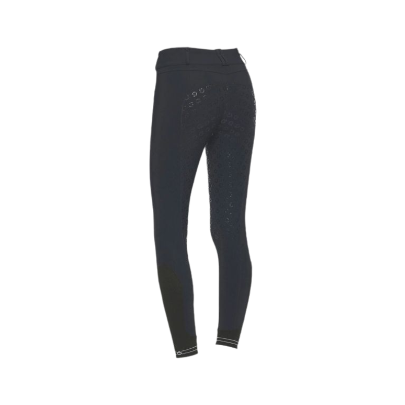 Cavalleria Toscana - Women's full grip high waisted navy riding breeches