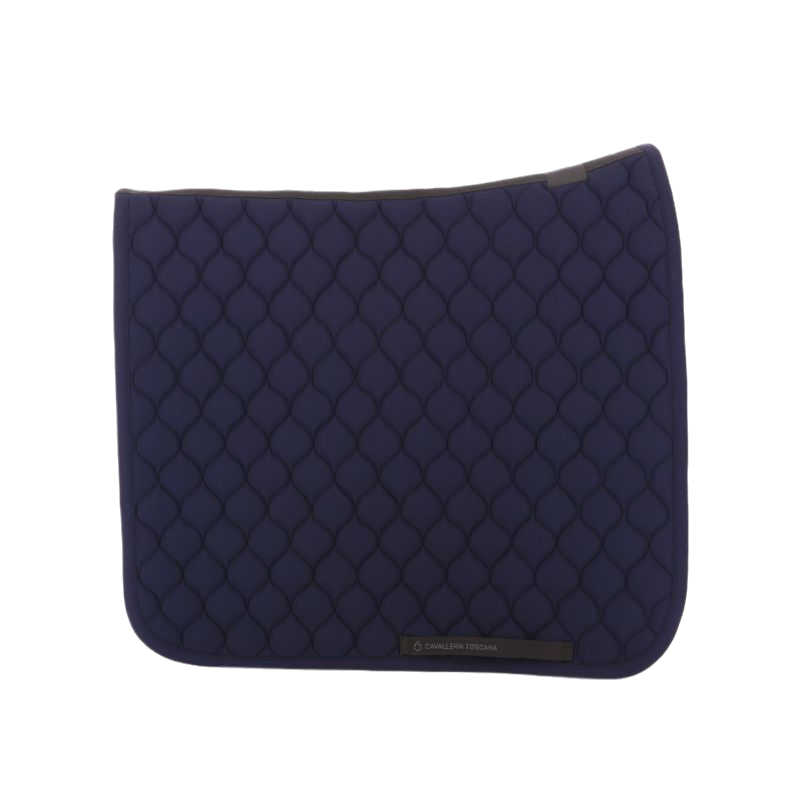 Cavalleria Toscana - Circular Quilted dressage mat navy