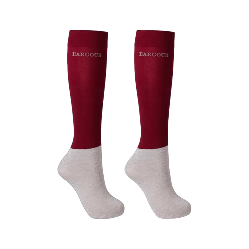 Harcour - Vaya Bordeaux Rider Reitsocken (x2)