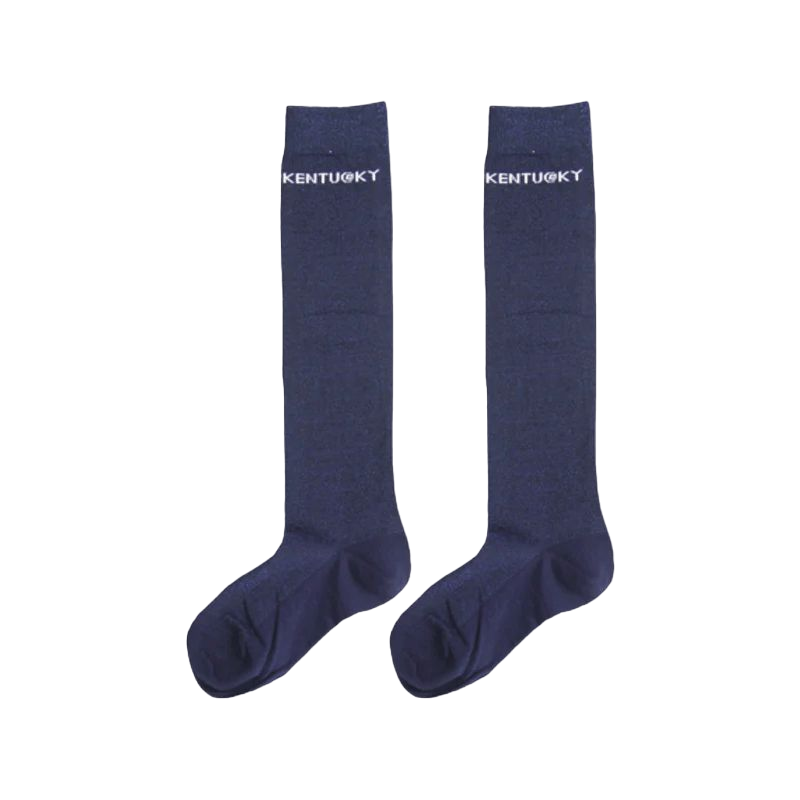 Kentucky Horsewear - Chaussettes Glitter marine (x1) | - Ohlala