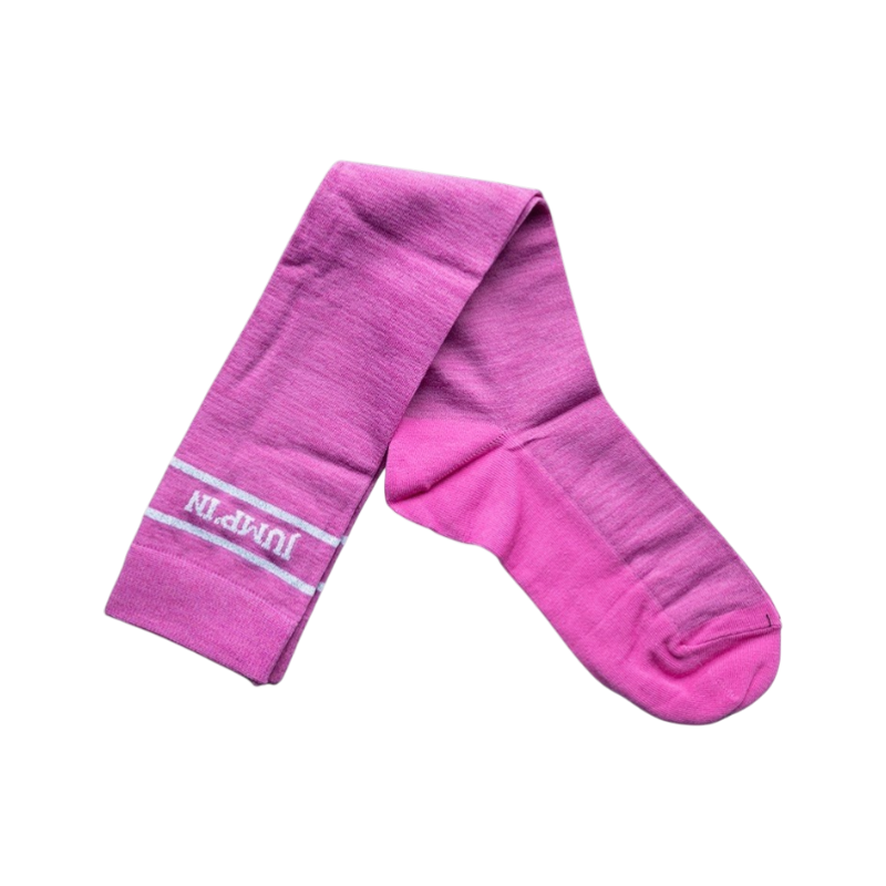 Jump'In - Chaussettes d'équitation Lurex rose | - Ohlala