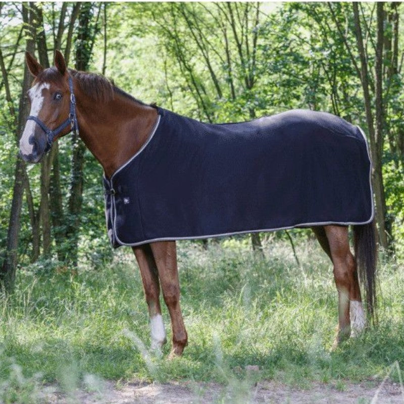 Riding World - Schwarzes Fleeceshirt 240g